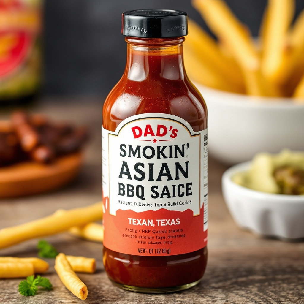 Pappas røyke-asiatiske Texas BBQ-saus