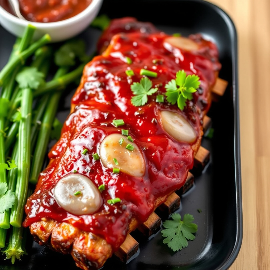 Paprikaglasert baby back ribs