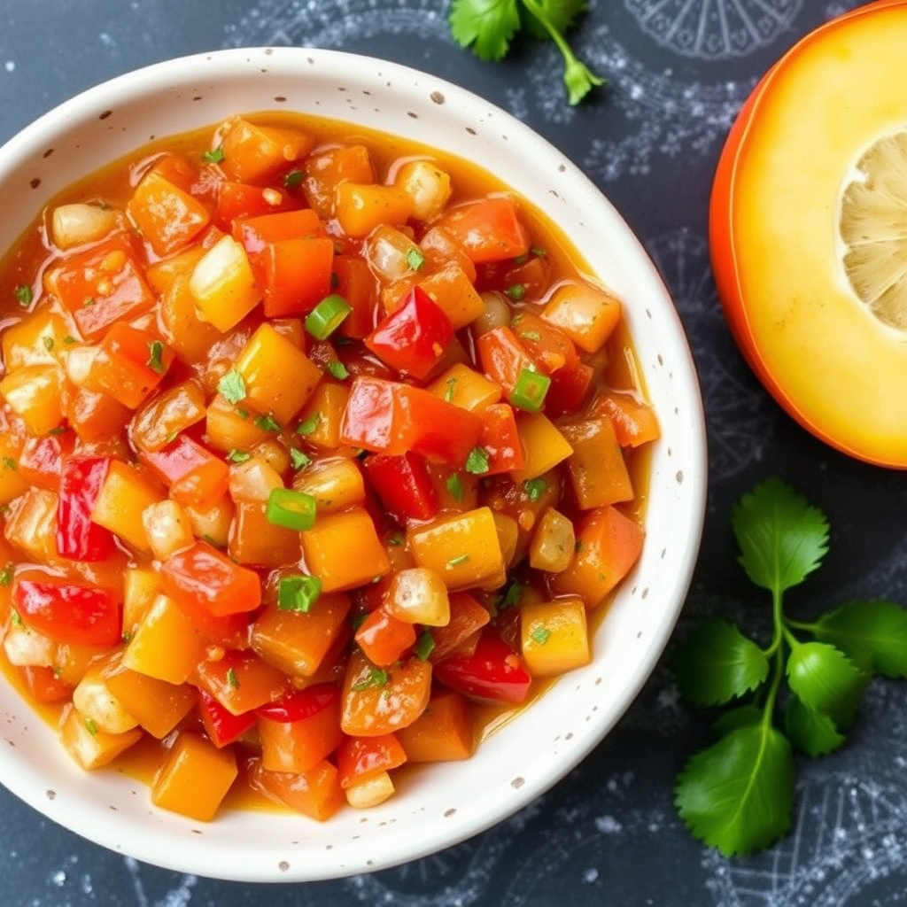 Hjemmelaget paprikarelish