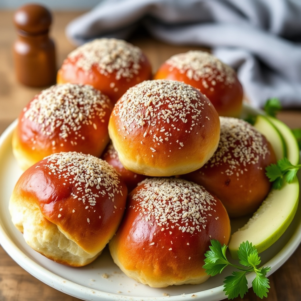 Parker House-brød