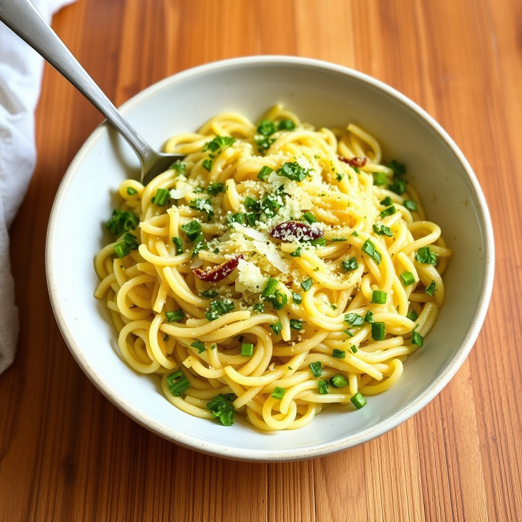 Parmesan- og hvitløksorzo