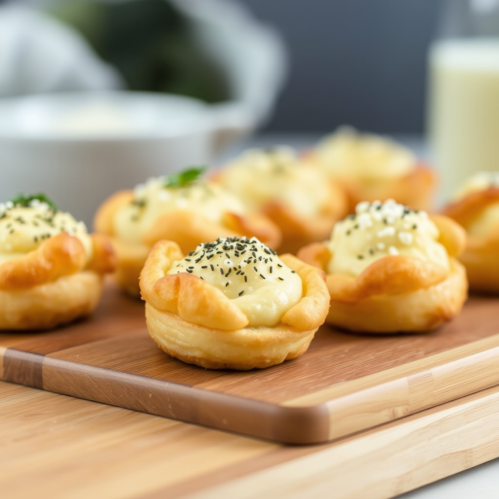 Parmesan-puffer
