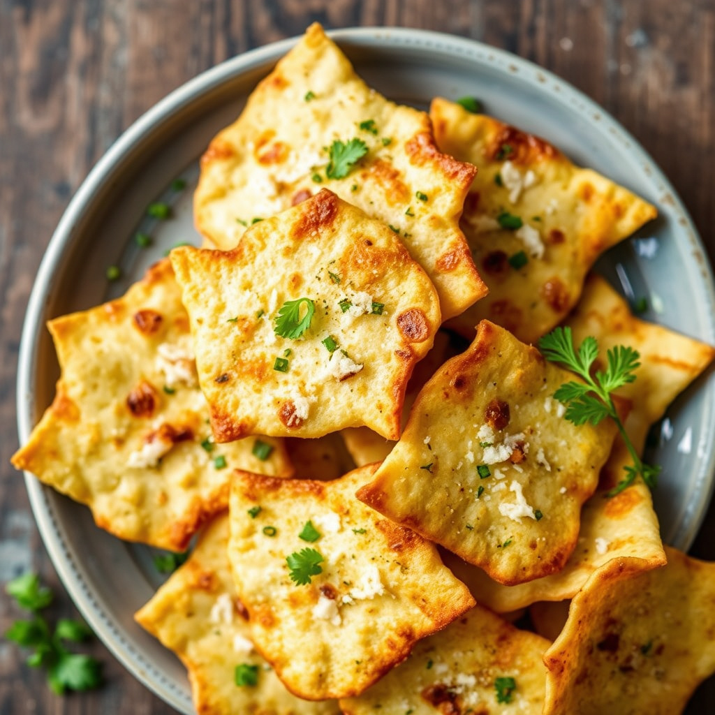 Parmesan-tortillachips