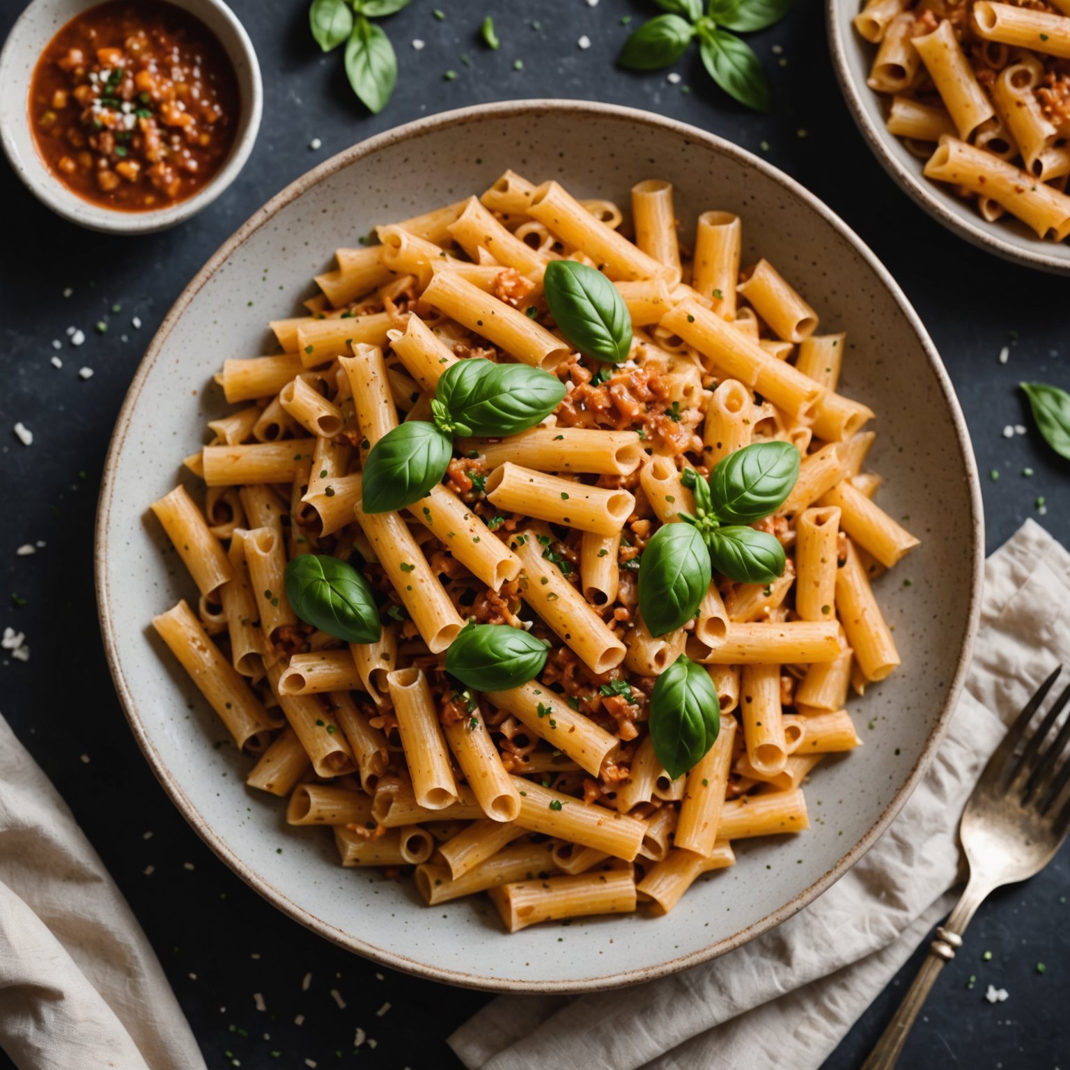 Pasta med sjøpinnsvin