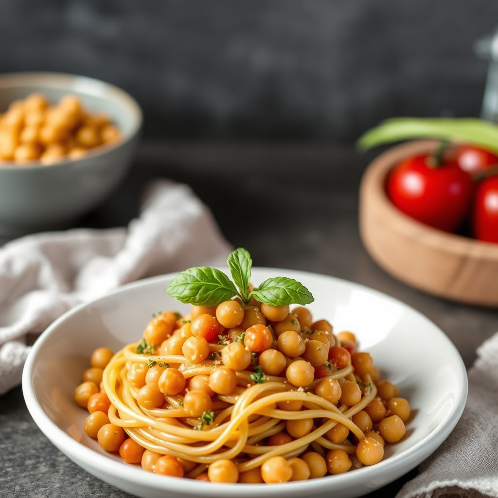 Minestra di Pasta e Ceci (Pasta- og kikertsuppe)