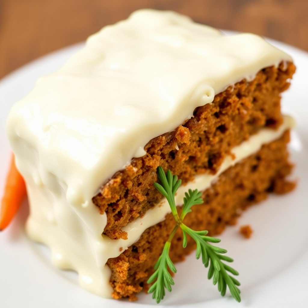 Pat sin prisvinnende gulrotkake