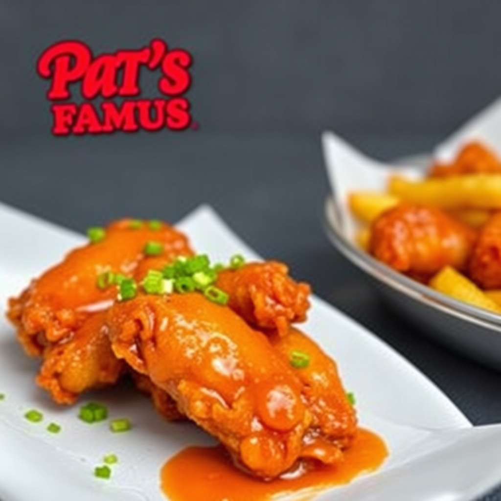 Pat's kjente hot wings