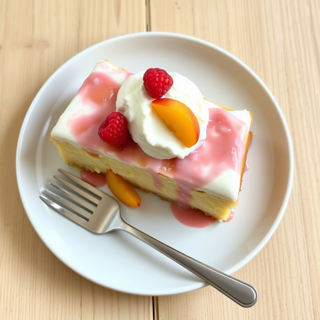 Peach Melba-kake