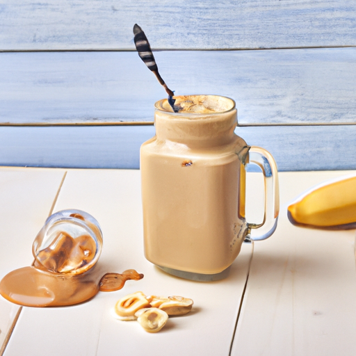 Peanøttsmør- og banansmoothie