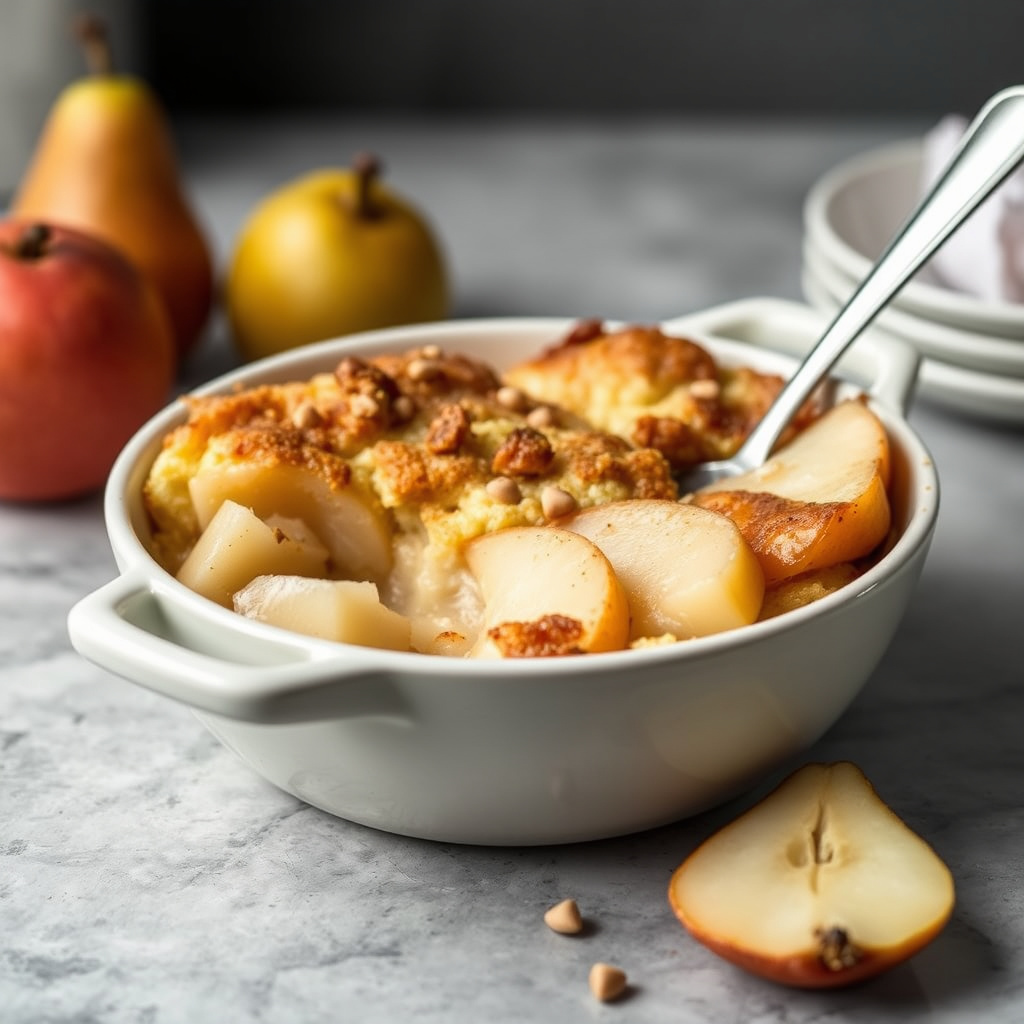 Pear Cobbler