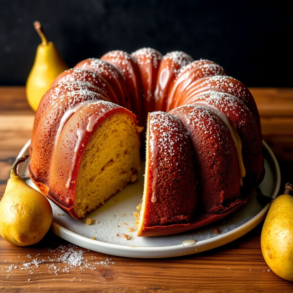 Pear Pound Cake