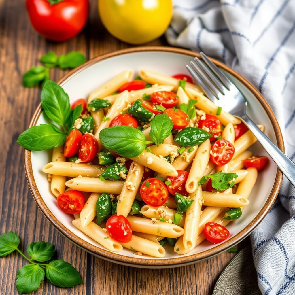 Penne Pasta Primavera