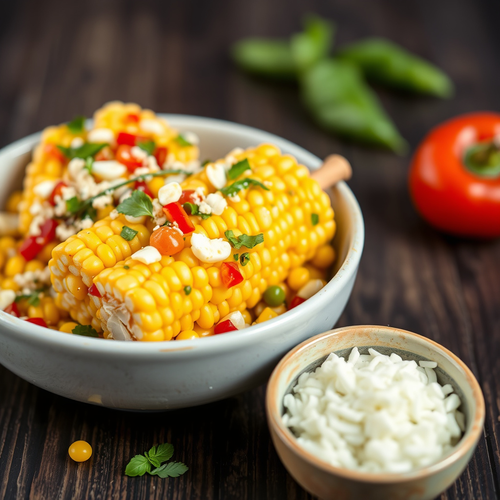 Kremet maisgrateng med chili