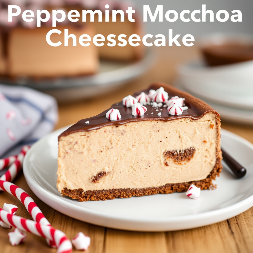 Peppermint Mocha Ostekake
