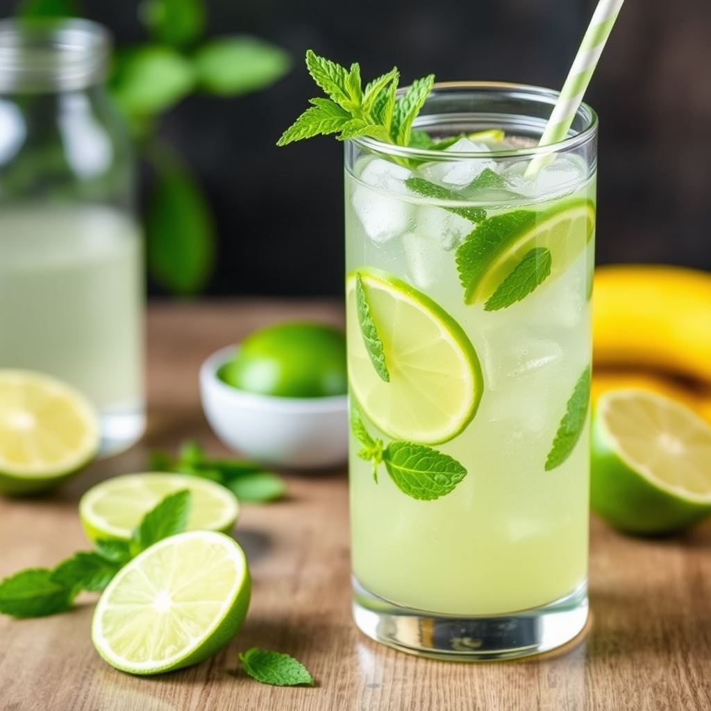 Peppermynte-limebrus