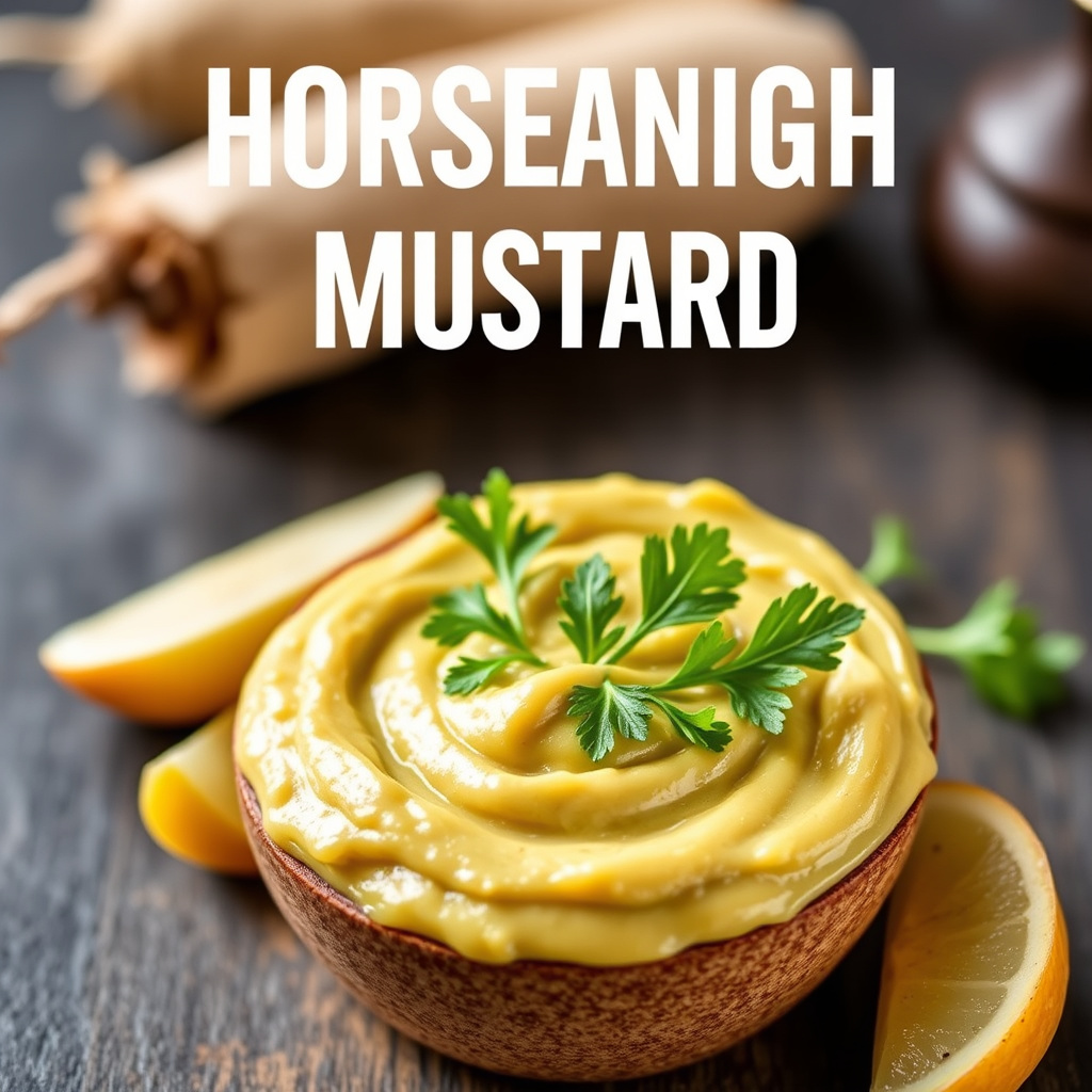 Kremet pepperrotsennep