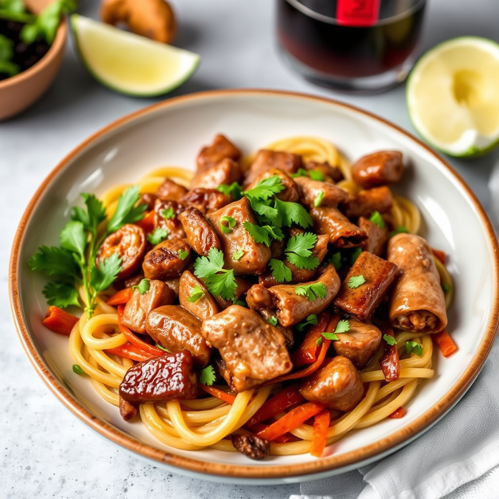 Peruviansk Lomo Saltado