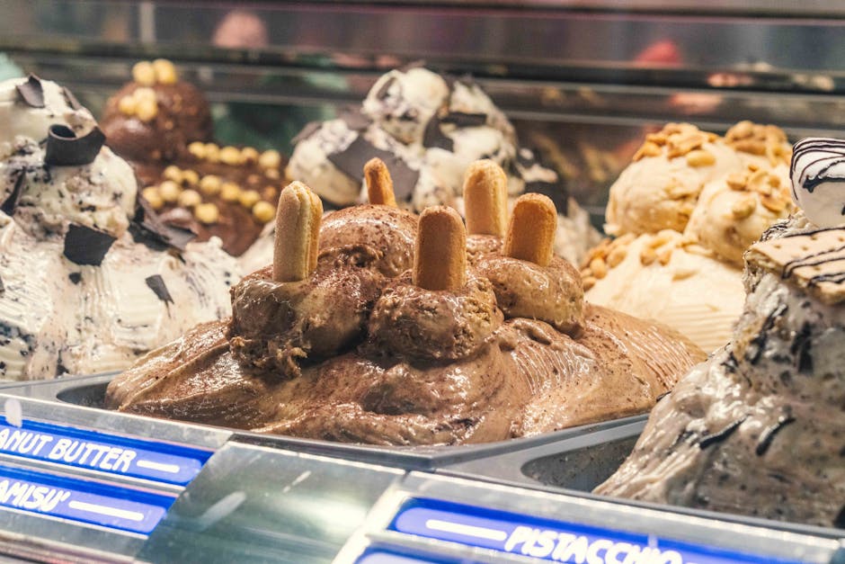 Brioche-gelatosandwicher
