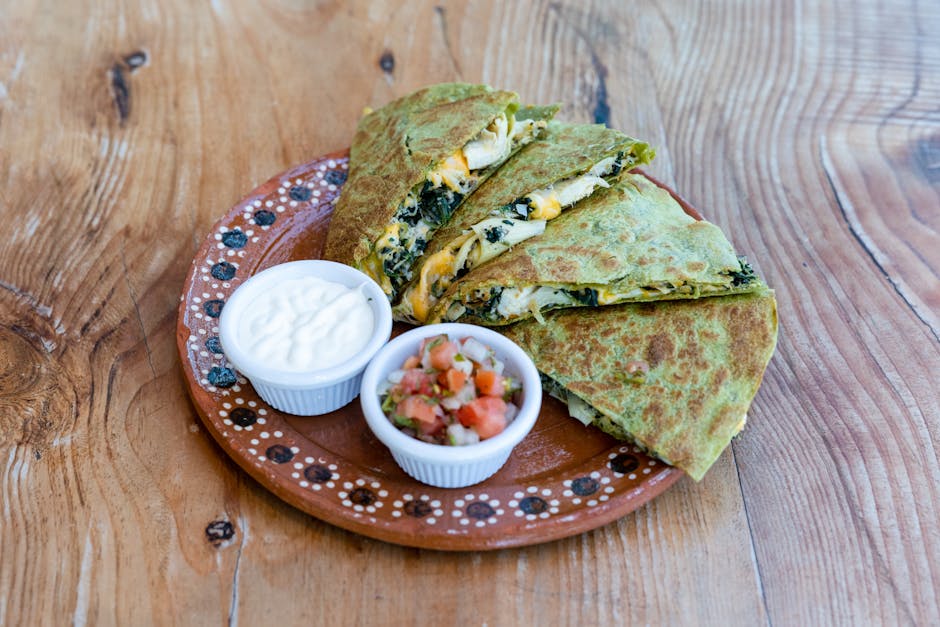 Enkle soppquesadillas