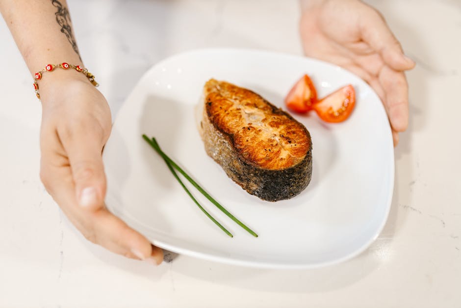 Laks med pepperrot og gressløk