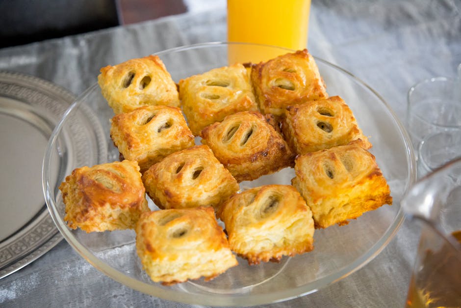 Sprø ansjospuffer med majones