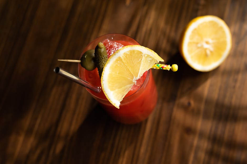 Raskt syltede sitronskiver