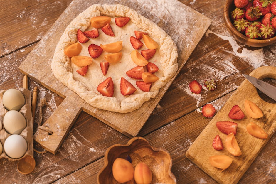 Enkel aprikosgalette