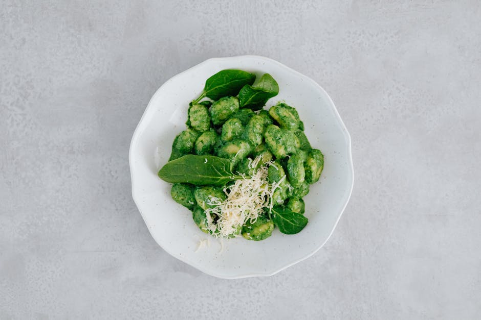 Enkel spinatgnocchi