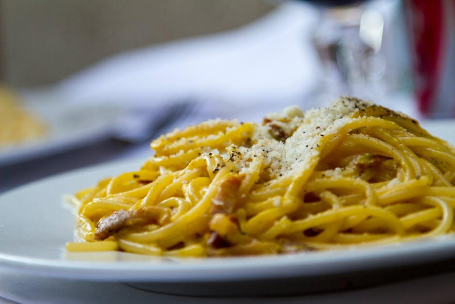Autentisk Carbonara med Guanciale og Pecorino