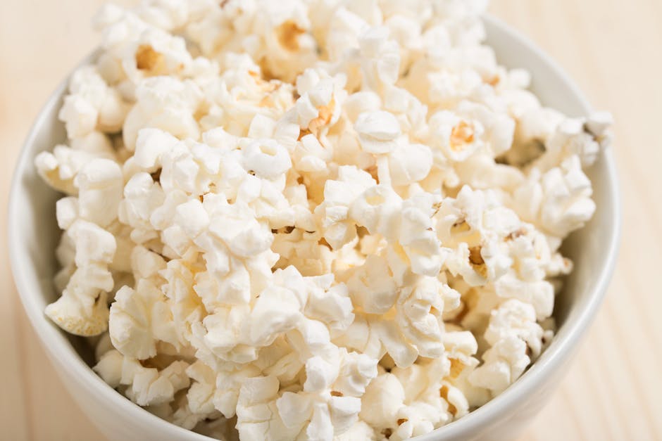Lønnesirup- og pekannøttpopcorn