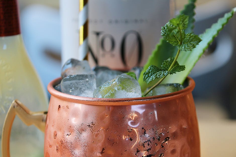 Moscow Mule med ingefærøl og lime