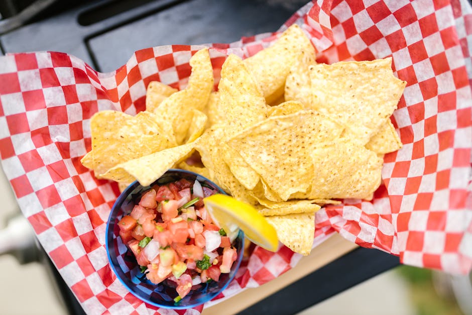 Grillet mais med pico de gallo