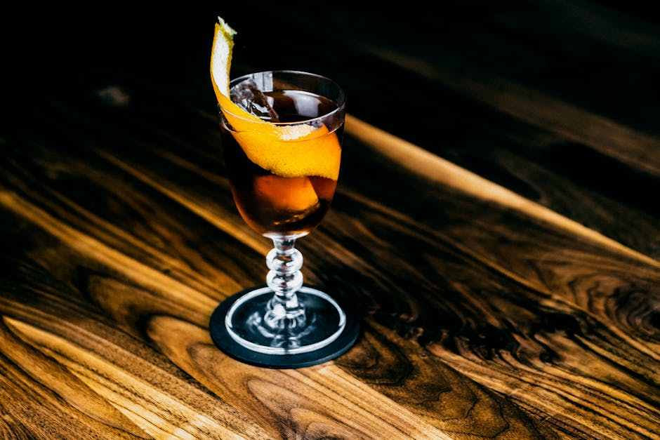 Klassisk Martinez cocktail