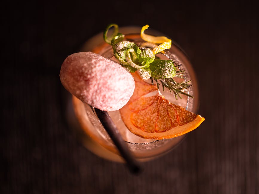 Grillet grapefrukt med vanilje- og ingefærsukker