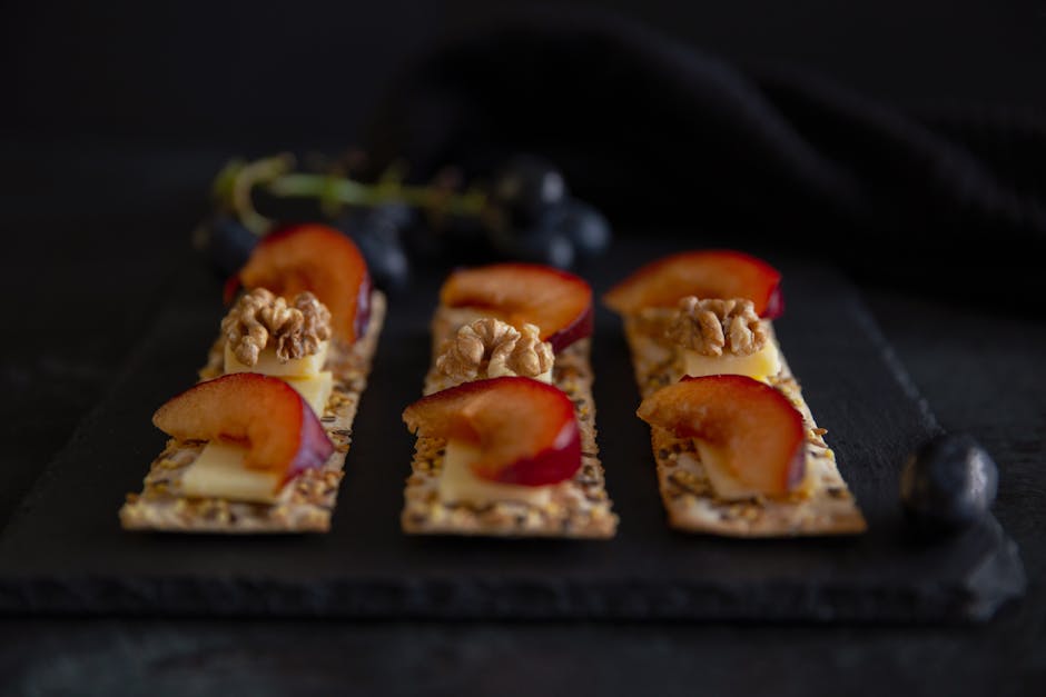 Linfrøkjeks med grovmalt pepper