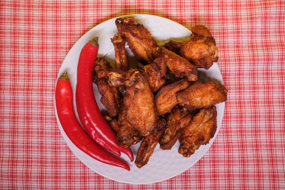 Sprø og krydrede Hot Wings med Scotch Bonnet