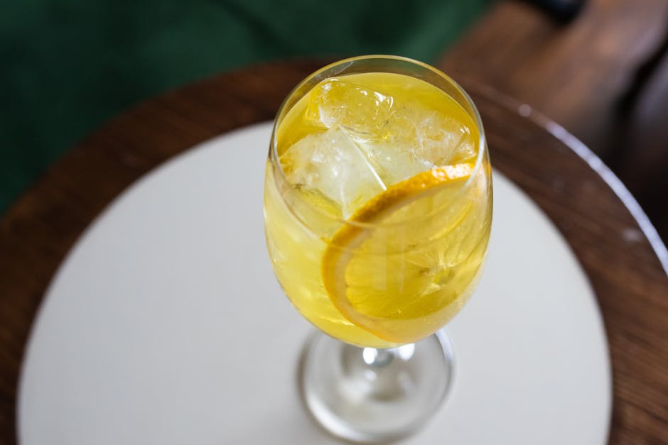 Tørr vermut-cobbler med sitron