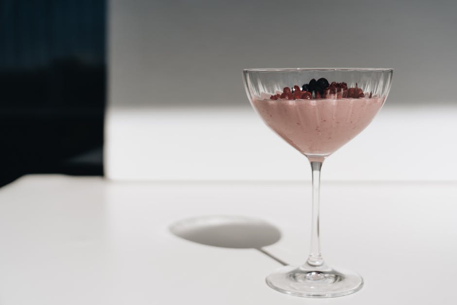 Kremet sherrydessert med sitrus