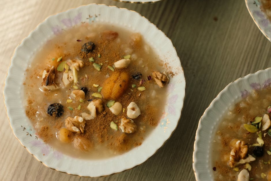 Squash med rosiner og pinjekjerner