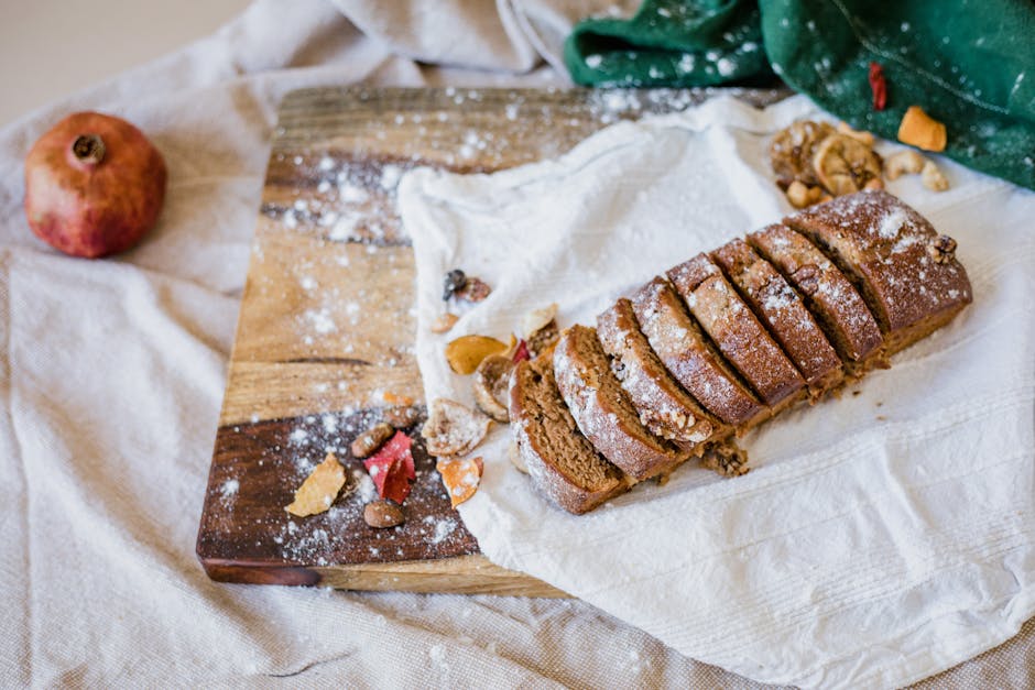 Fullkorns sodabrød med tørkede pærer og anis