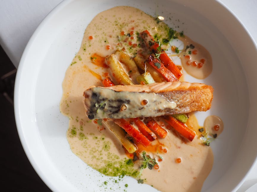 Laks glasert med honning og sennep