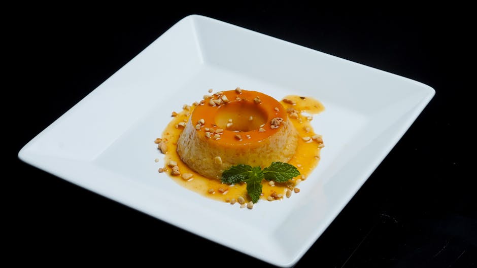 Sjokolade- og Kahlúa-flan