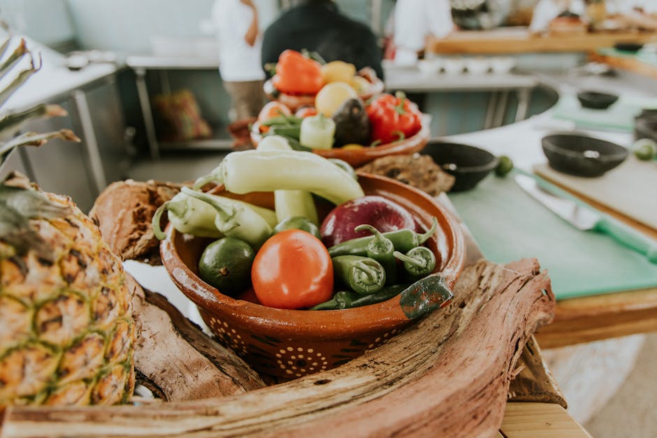 Ananas- og paprika-gazpacho