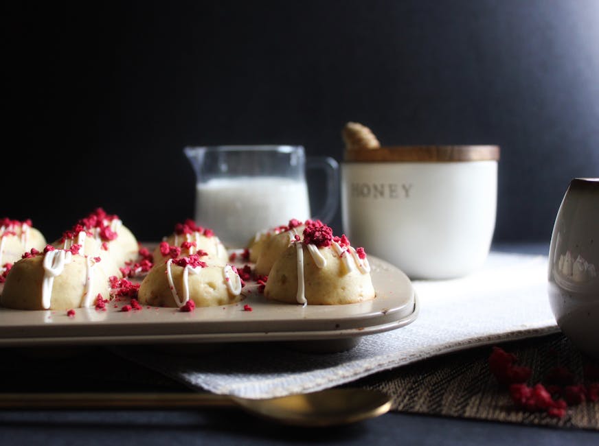 Honning- og hasselnøttfinanciers