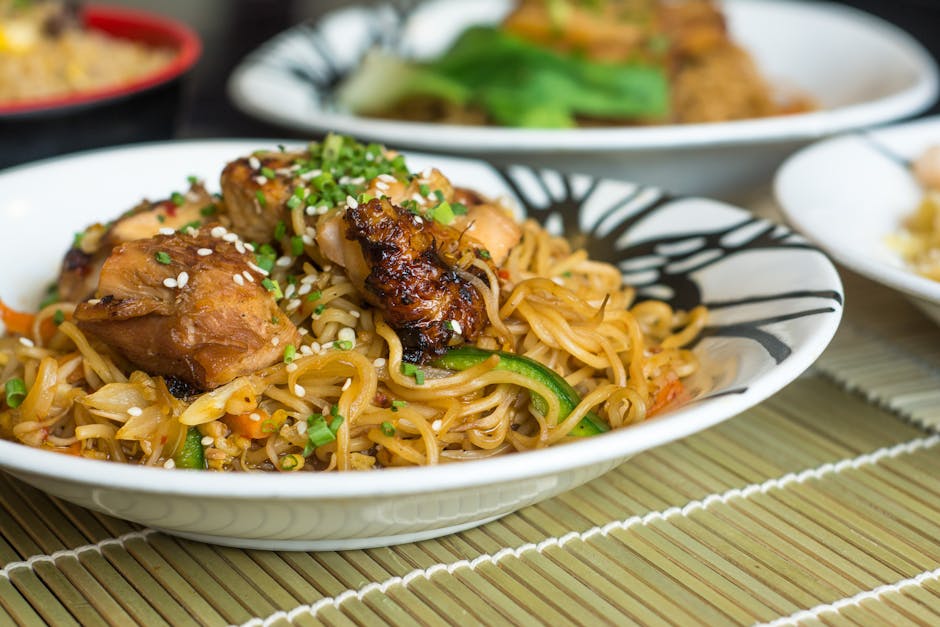 Asiatisk kylling med soya og spisskummen