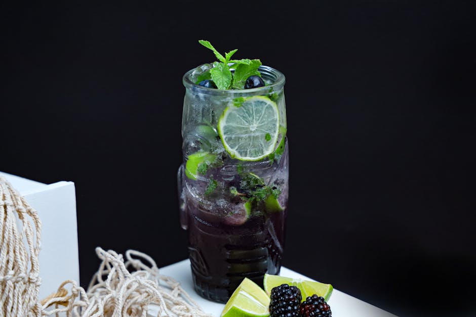 Bjørnebær Mojito