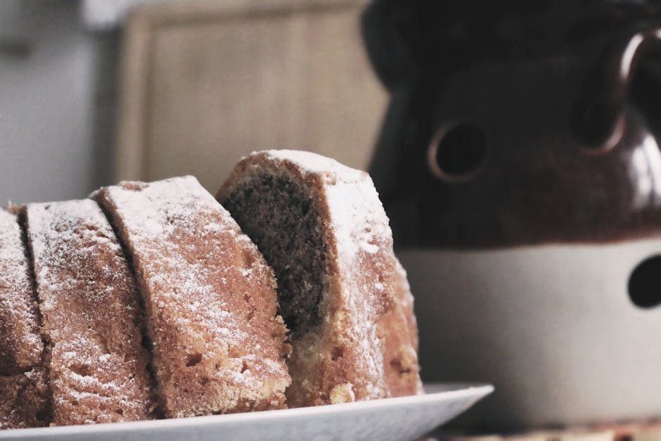 Saftig ingefær- og sirupskake