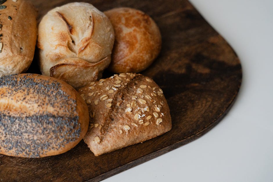 Grove valnøttboller med rugmel