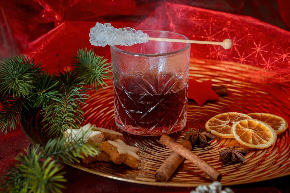 Varm Claret med sitron og krydder