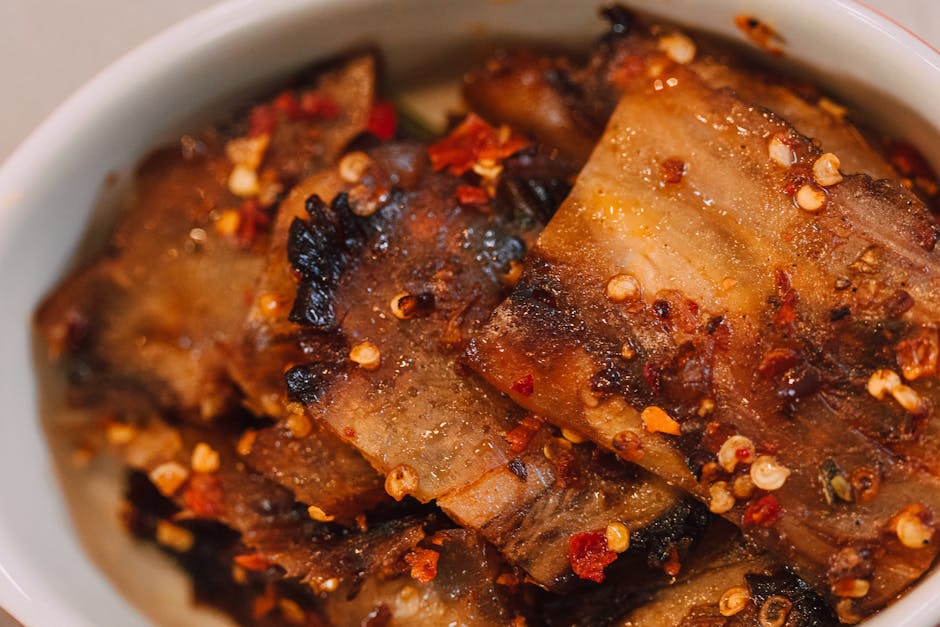 Krydret glasert aubergine med ingefær